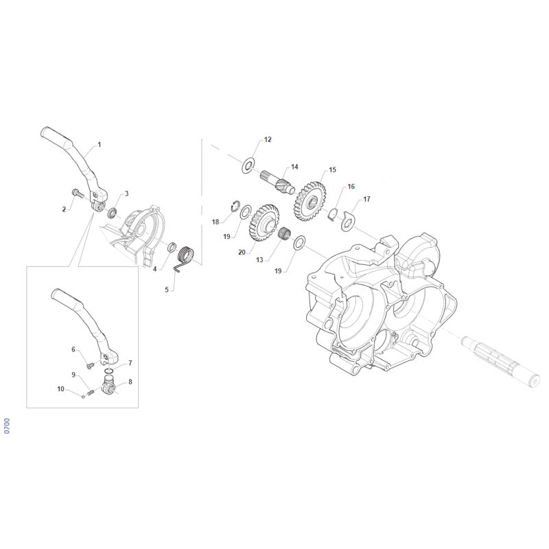 KICK TM 85 MX JUNIOR 2022-2025