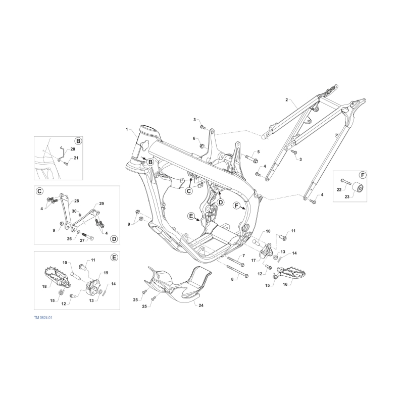 CADRE TM 144 MX 2T 2025