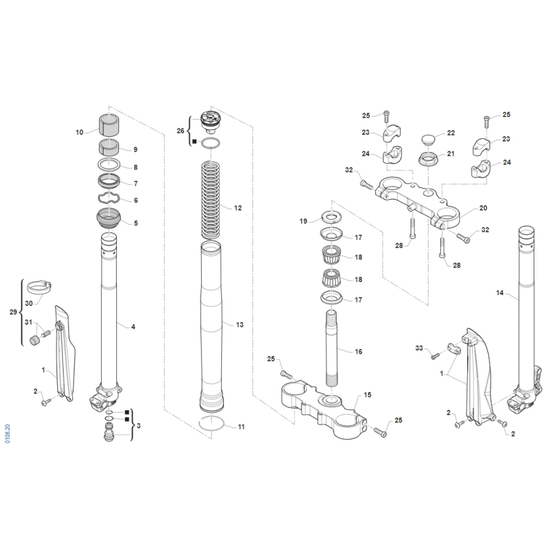 FOURCHE TM 85 MX JUNIOR 2020-2021