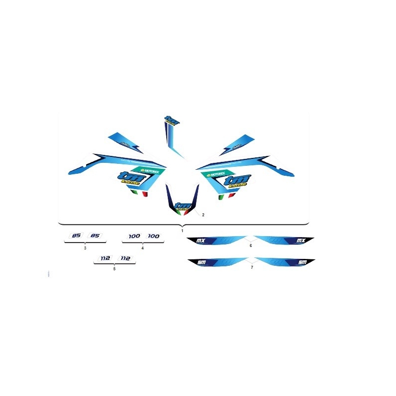 KIT DECO TM 85 MX JUNIOR 2023