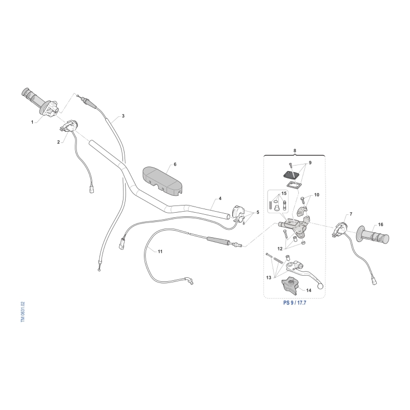 GUIDON TM 250 MX 2T 2025