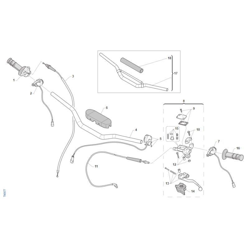 GUIDON TM 300 MX 2020-2021