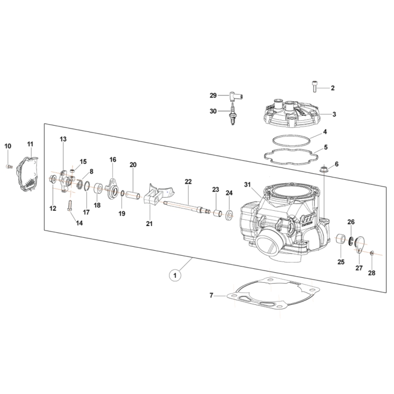 CYLINDRE TM 300 MX 2015