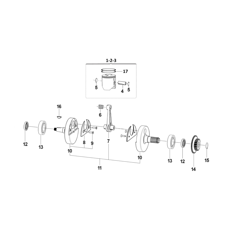 PISTON TM 300 MX 2025