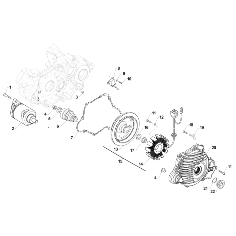 ALLUMAGE TM 300 MX 2022-2024