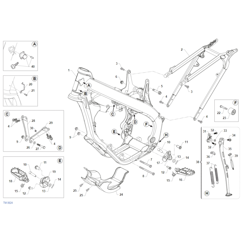 CHASSIS TM 144 EN FI 2022-2025