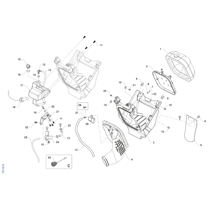 FILTRE A AIR LUBRIFICATION TM 144 EN FI 2022-2025