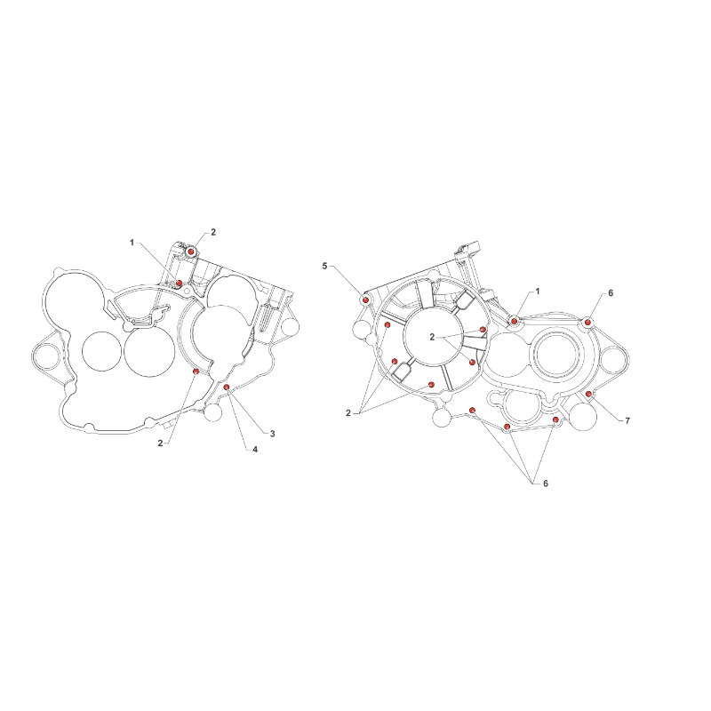 VIS CARTER MOTEUR TM 144 EN FI 2023-2025