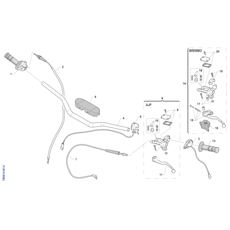 GUIDON TM 144 MX 2008-2009