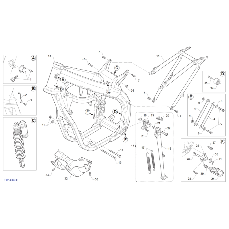 CHASSIS TM 300 EN 2008-2014
