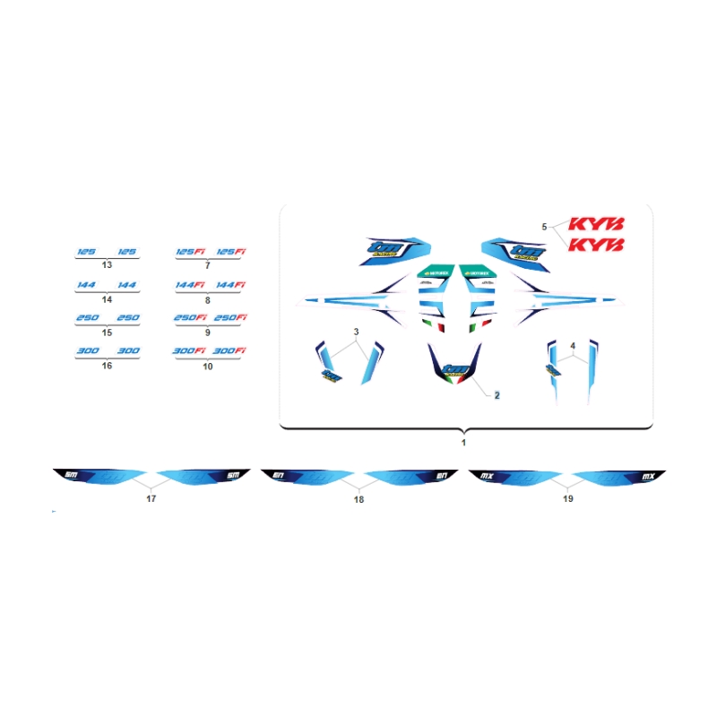 KIT DECO TM 144 MX 2023