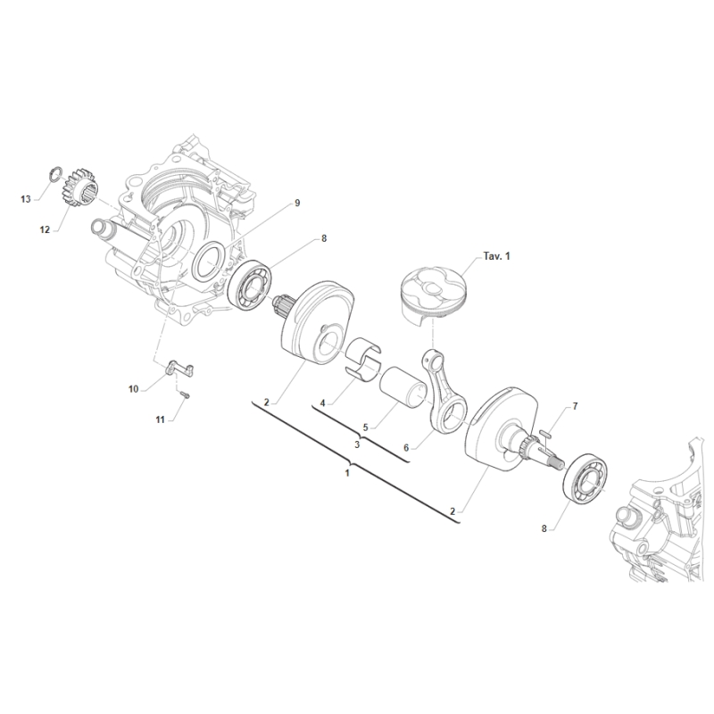 EMBIELLAGE TM 250 MX FI 4T 2019-2021