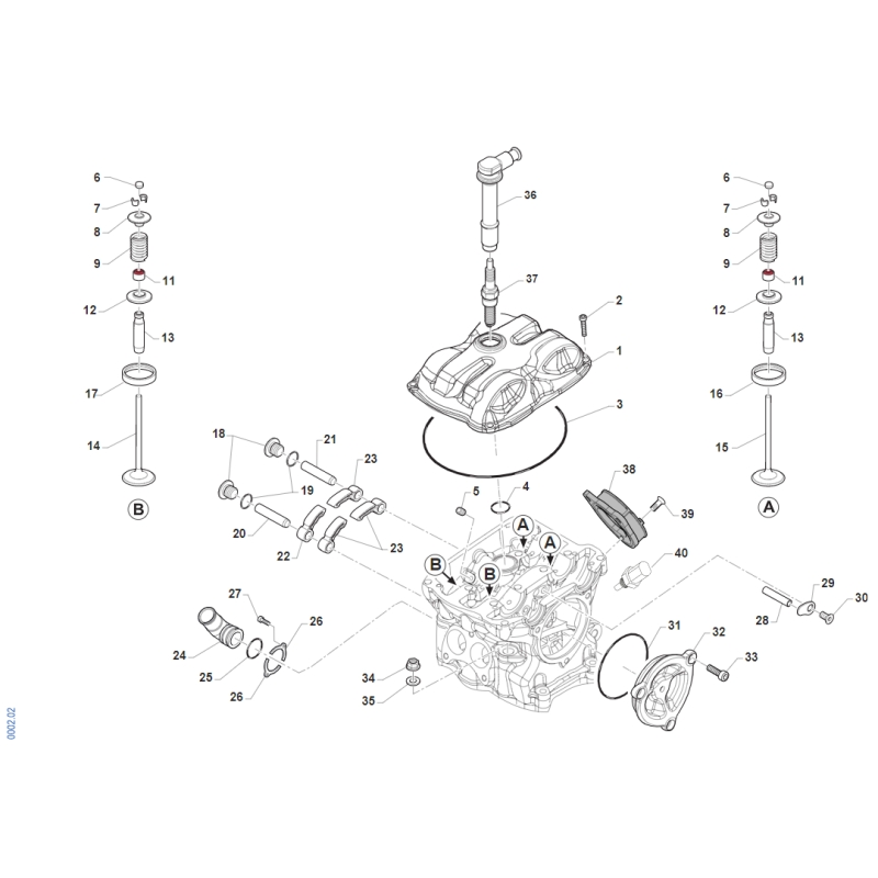 SOUPAPE TM 250 MX FI 4T 2022-2024
