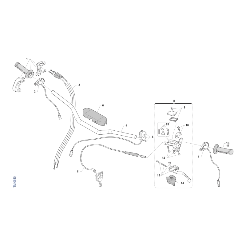 GUIDON TM 250 MX FI 4T 2025