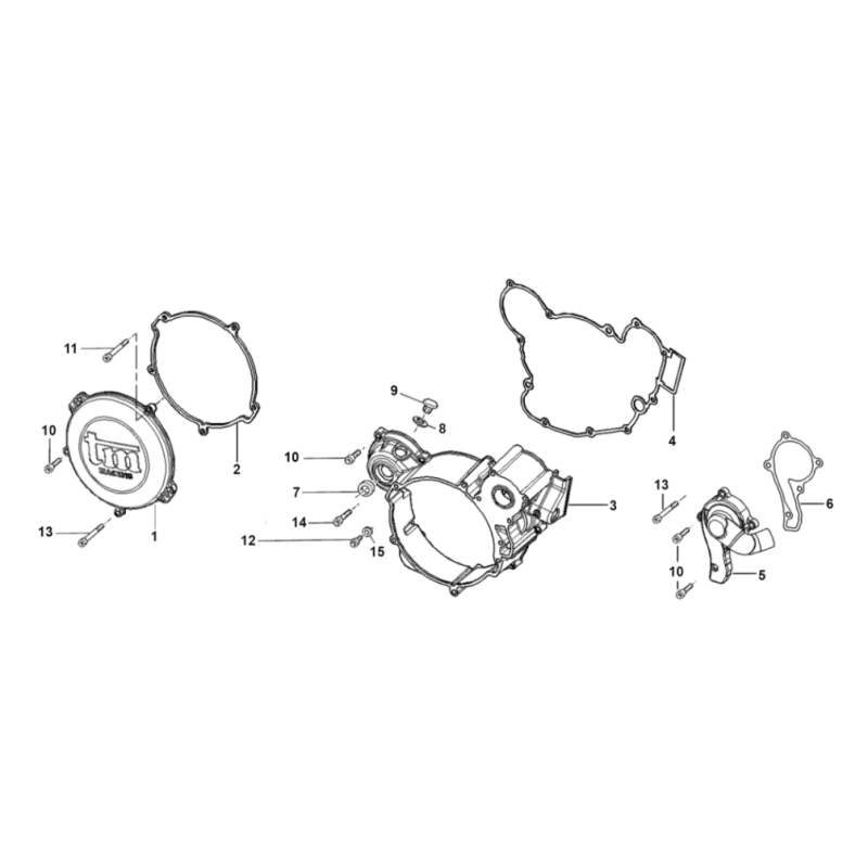 CARTER EMBRAYAGE TM 100 MX 2015-2017