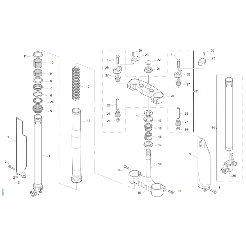 FOURCHE TM 125 SMR 2T 2019