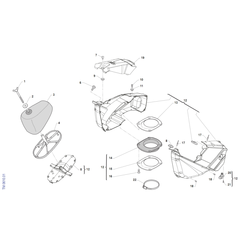FILTRE A AIR TM 450 SMR FI 4T 2022-2023