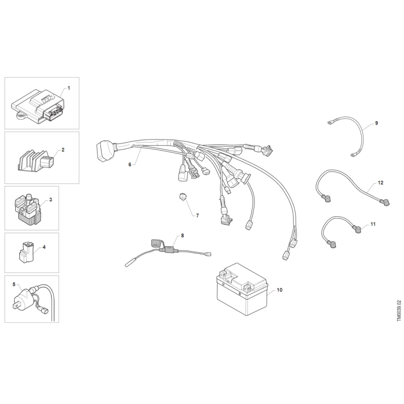 FAISCEAU ELECTRIQUE TM 450 SMR FI 4T 2021