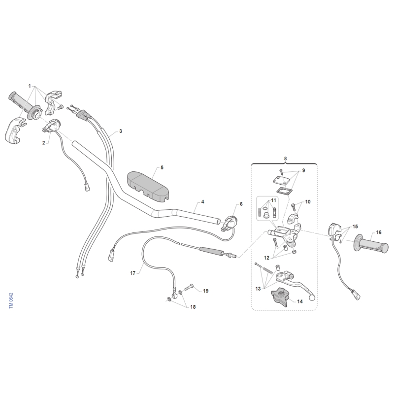 GUIDON TM 450 SMK FI 4T 2022-2025