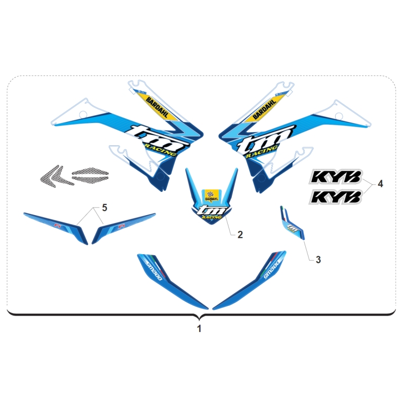 KIT DECO TM 300 SMR FI 2T 2020