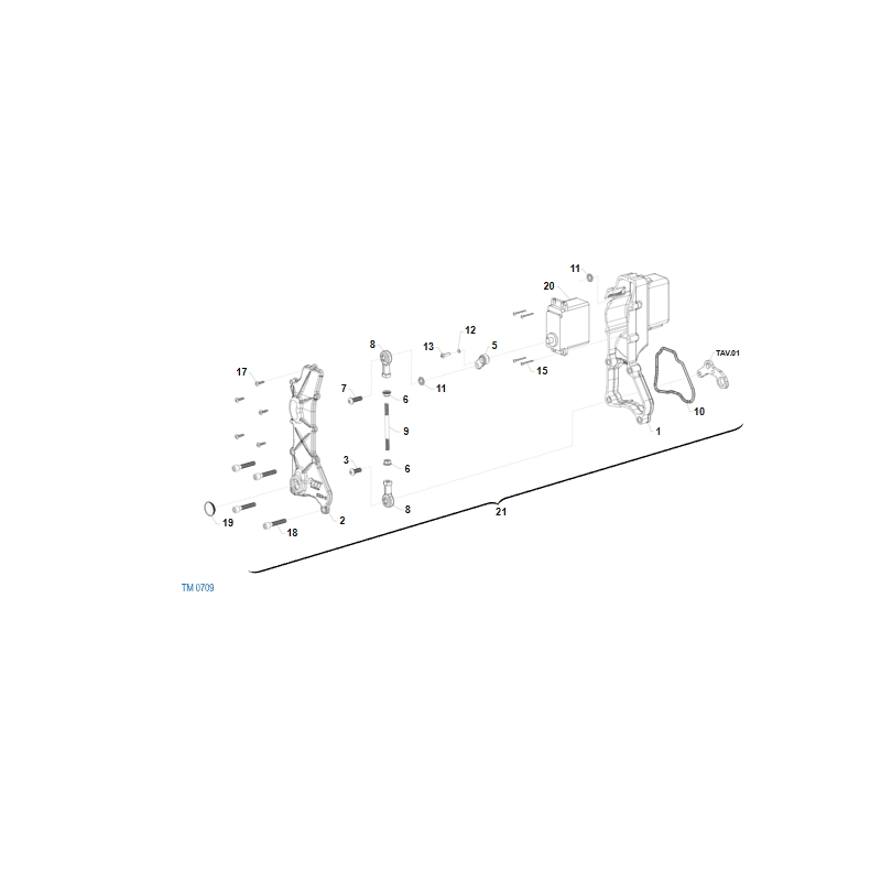 COMMANDE VALVES TM 300 SMR FI 2T 2024-2025