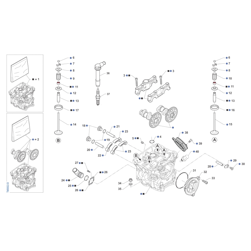 SOUPAPES TM 300 EN FI 4T 2025
