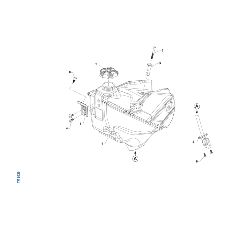 RESERVOIR TM 125 MX 2T 2026