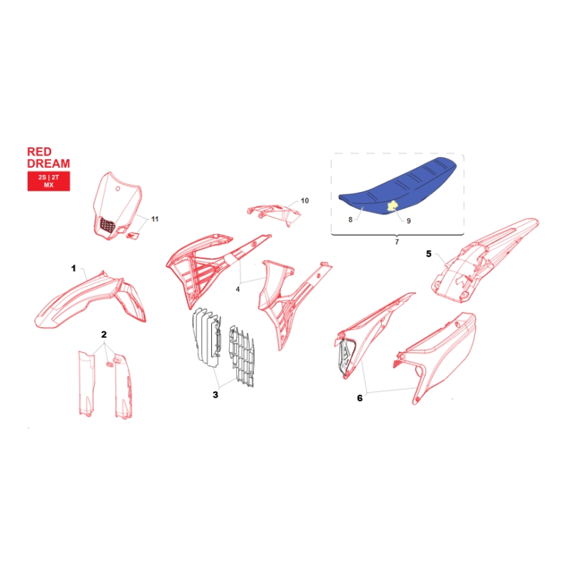 RED DREAM TM 125 MX 2T 2026