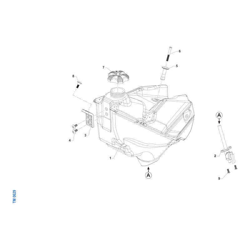 RESERVOIR TM 250 MX 2T 2026