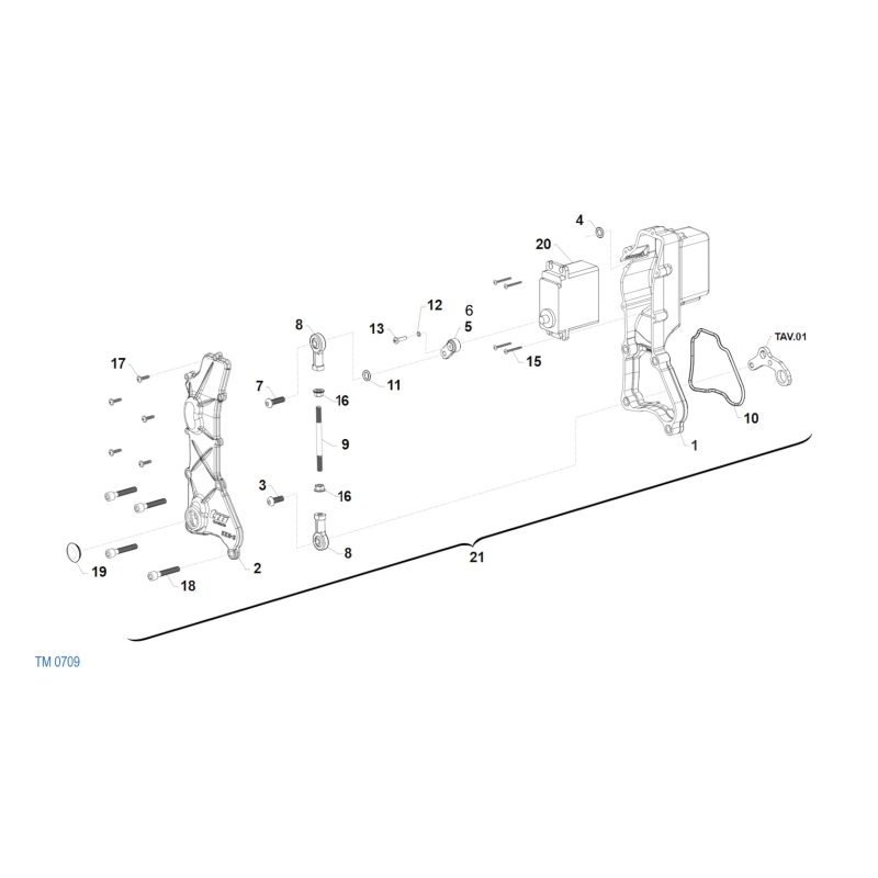VALVE ECHAPPEMENT TM 300 MX 2T 2026