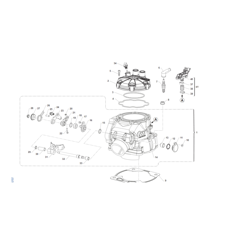 CYLINDRE TM 250 EN FI 2T 2026