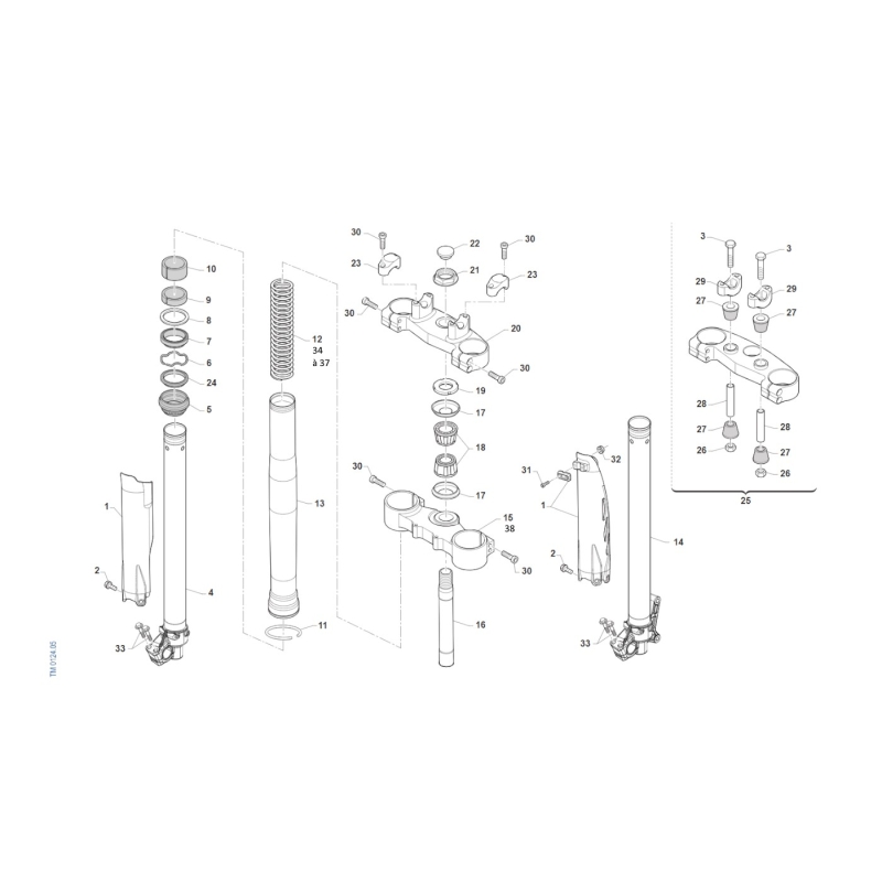 FOURCHE TM 250 EN FI 4T 2026