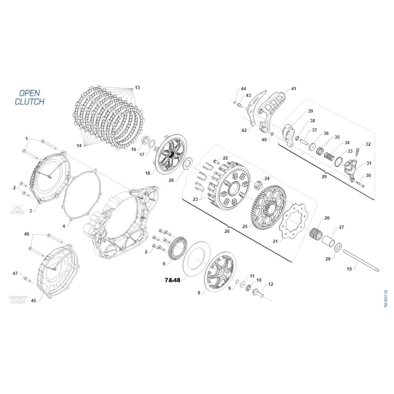 EMBRAYAGE OPEN CLUTCH TM 300 EN FI 4T 2026