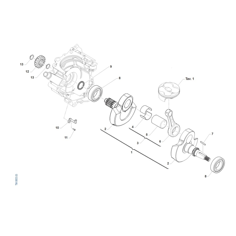 EMBIELLAGE TM 300 EN FI 4T 2026