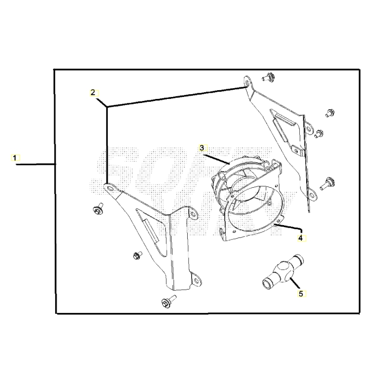 KIT VENTILATEUR HONDA REDMOTO 300 CRF RXR sérieS 2025