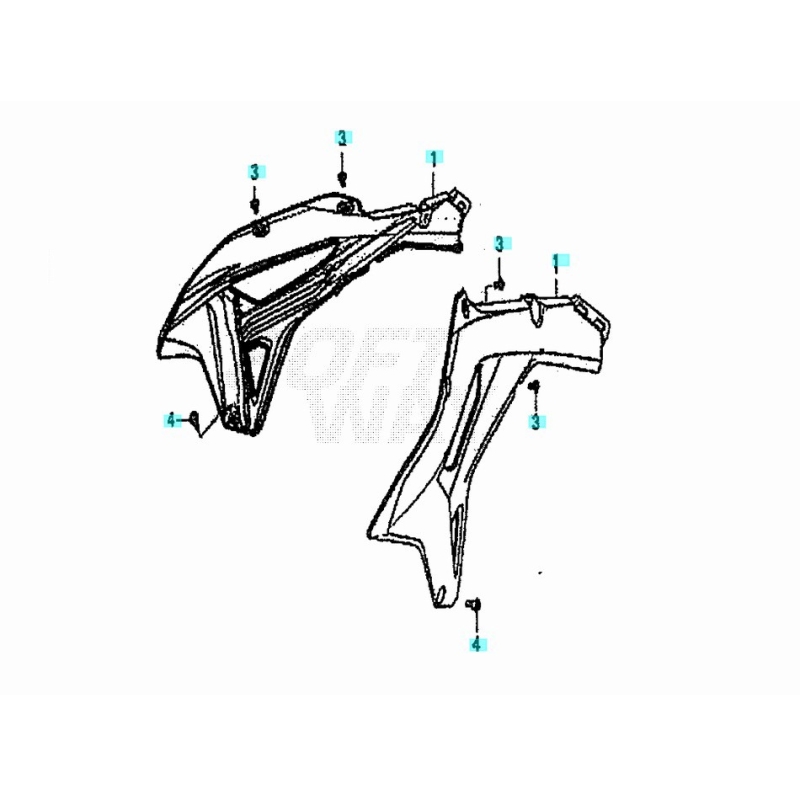 OUIES HONDA REDMOTO 450 CRF RXR sérieS 2025