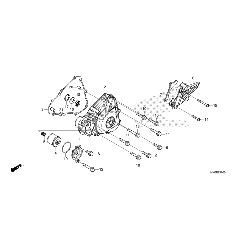 CARTER ALLUMAGE HONDA REDMOTO 450 CRF RXR sérieS 2025