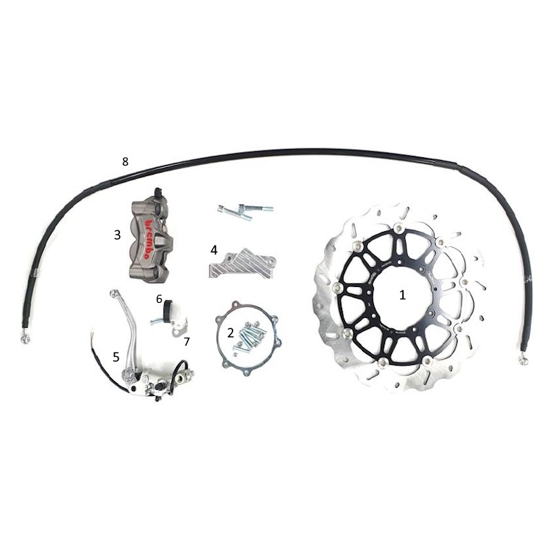 FREIN AVANT SUPERMOTO HONDA REDMOTO 450 CRF RXS SUPERMOTO 2025