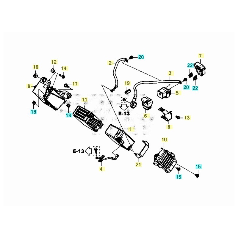 BATTERIE HONDA REDMOTO 250 CRF RX 2022