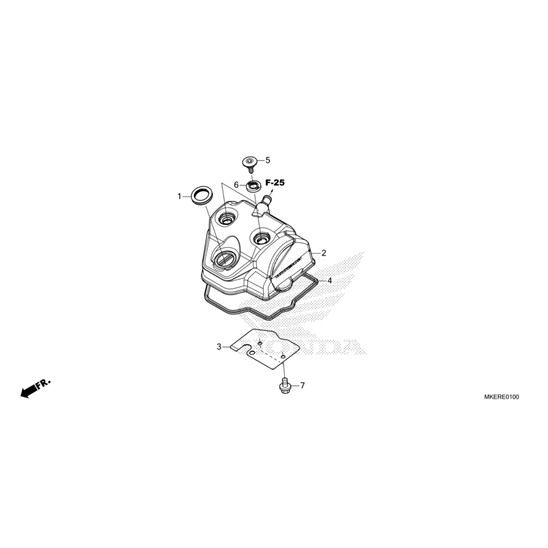 COUVERCLE CULASSE HONDA REDMOTO 450 CRF RX 2022
