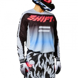 Maillot Cross Shift White Label Flame