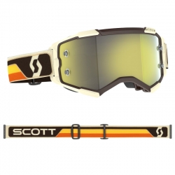Masque Cross Scott Fury 2025 - Ecran Chromé