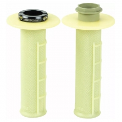 Poignées RENTHAL MX R-Works Lock-On Aramide (Semi Gaufré)