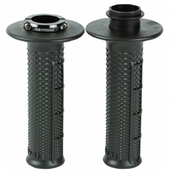 Poignées RENTHAL MX R-Works Lock-On UltraTacky (Pct+Semi Gaufré)