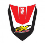 Sticker Garde Boue Avant FX Racing Line Red - HONDA CR/CRF
