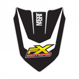 Sticker Garde Boue Avant FX Racing Line Black - HONDA CR/CRF