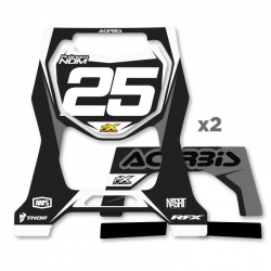 Stickers Perso Complet Porte Moto Acerbis 711