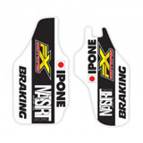 Stickers Protections de Fourche FX Racing Line Black - CR/CRF