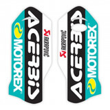 Stickers Protections de Fourche FX Line Motorex - Blanc