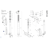 FOURCHE MUPO TM 85 SMX JUNIOR 2022-2023